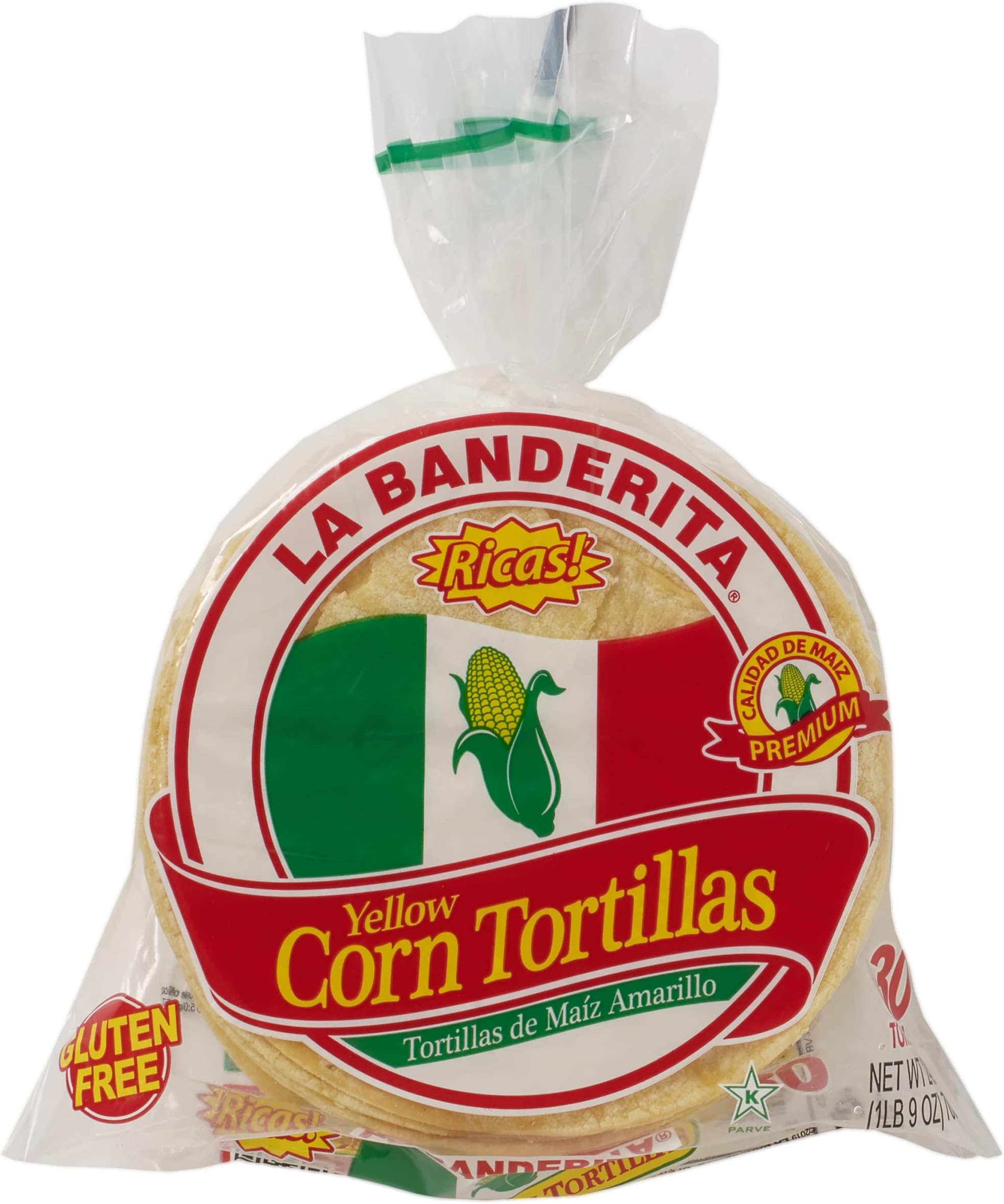 La Banderita® Yellow Corn Tortillas | 5.5" Size | 30 Count Each Pack | 4 Pack Case // Taste the Tradition.
