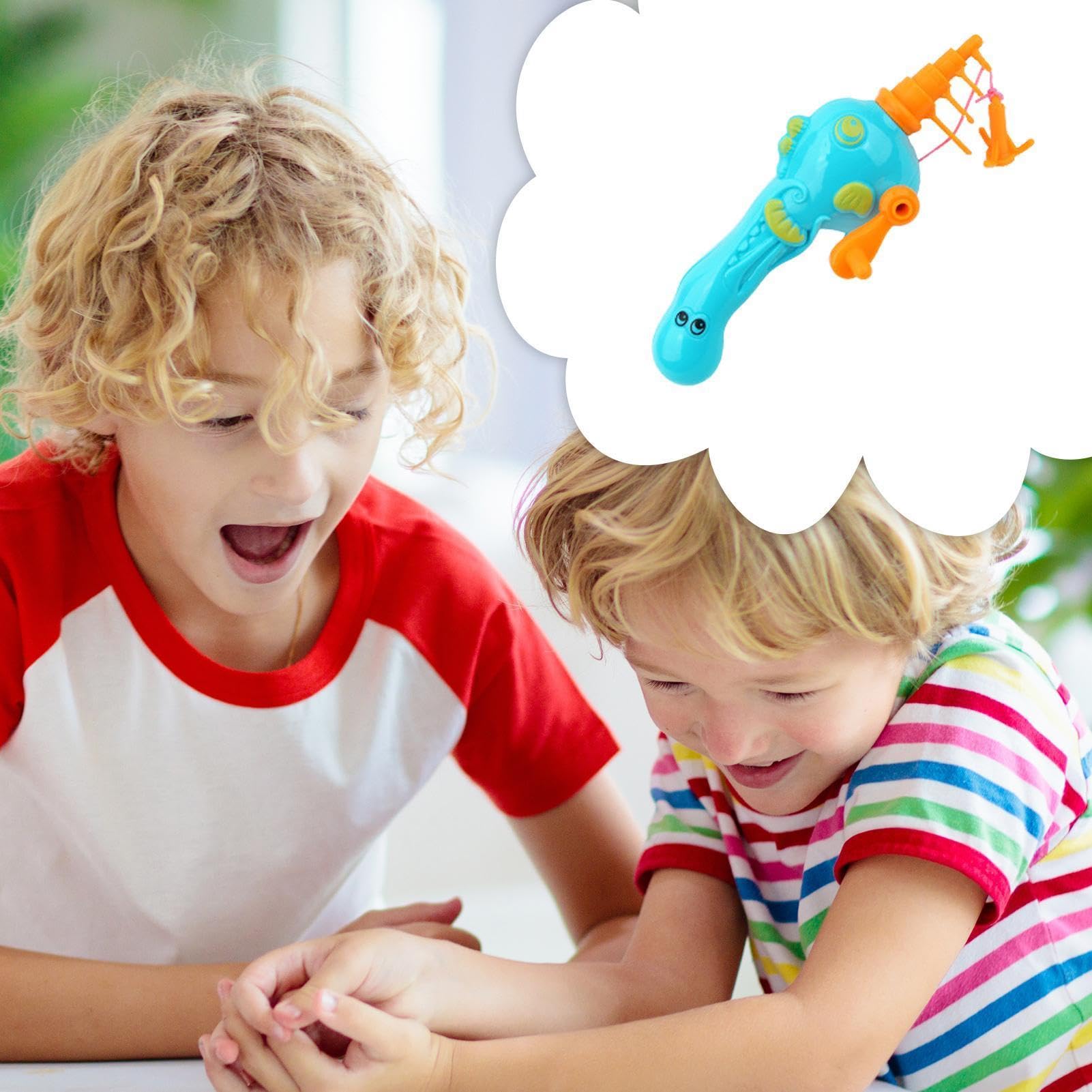 Kids Pretend Fishing Pole – Colorful Magnetic Rod Set, Compact 17-20cm | Friendly Lightweight Durable Bath Pool Toy Creative Learning Game Early Childhood Entertainment Hand Coordi — view 9
