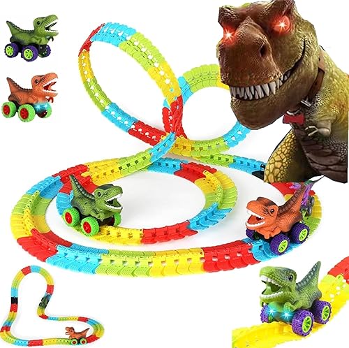 ENGYAS CarTrack antigravedad, se eleva con el auto de dinosaurio antigravedad, auto eléctrico de dinosaurio antigravedad de 360, juguete de