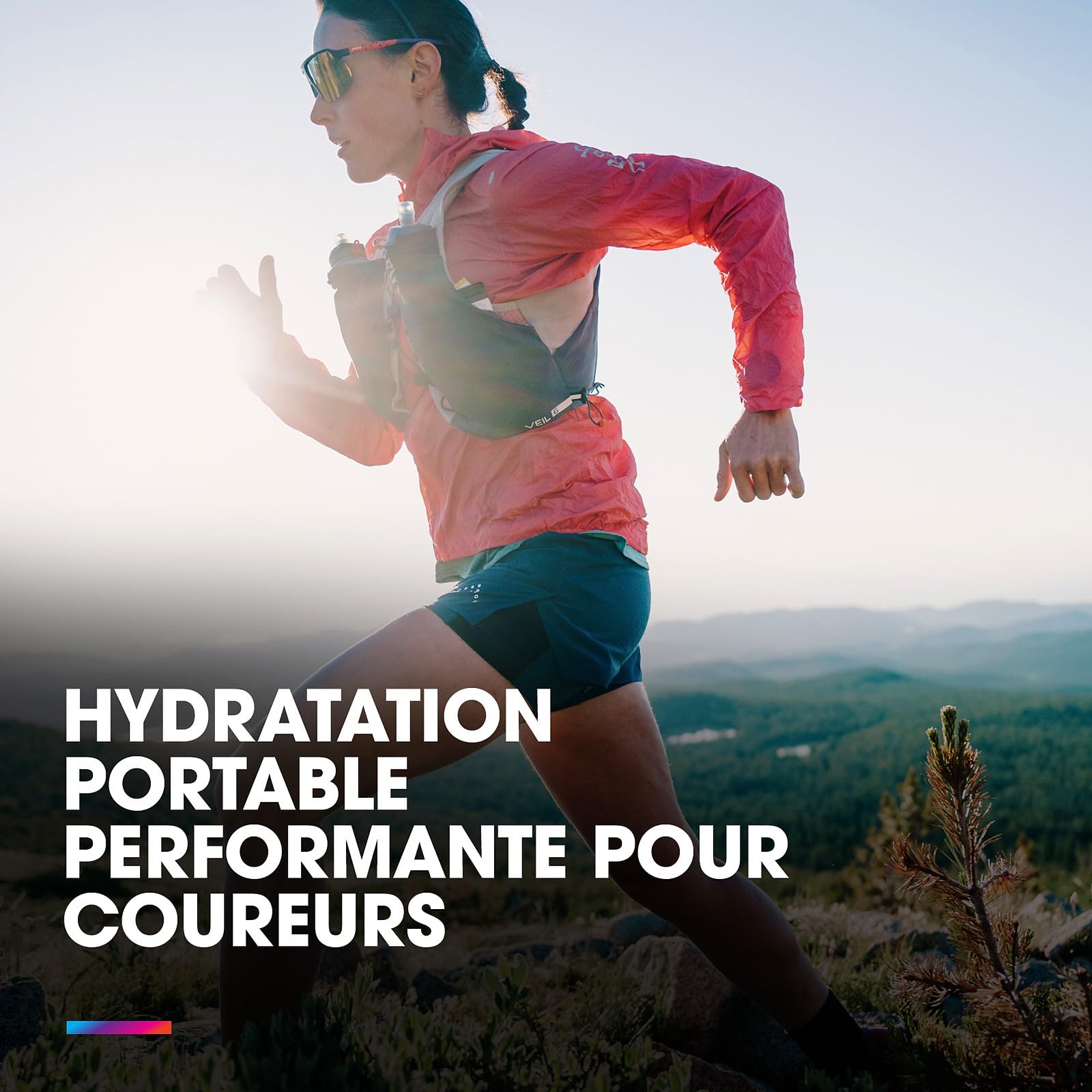 Lot de 2 HydraPak UltraFlasks Speed 500ml - Gourde pour Gilets de Course et Sacs de Course à Pied Souple Pliable avec Bouchon à Ouverture Facile (500 ml/ 17 oz)