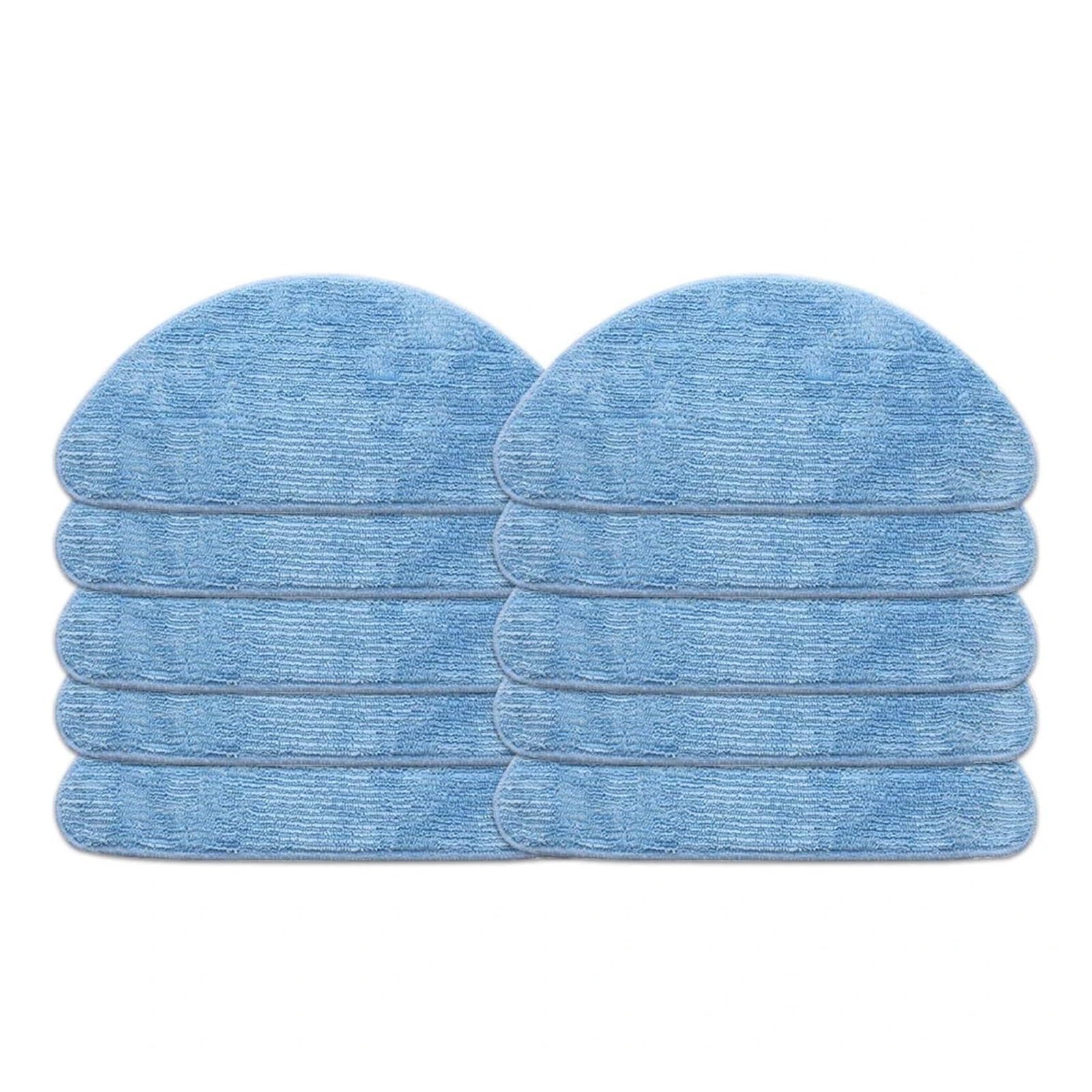 Roller、Side Brush Mop S Set ，Compatible For Liectroux ，C30B ，Compatible For Proscenic， 800T 820S 820T 830T Robot Vacuum Cleaner Parts(10 Mops)