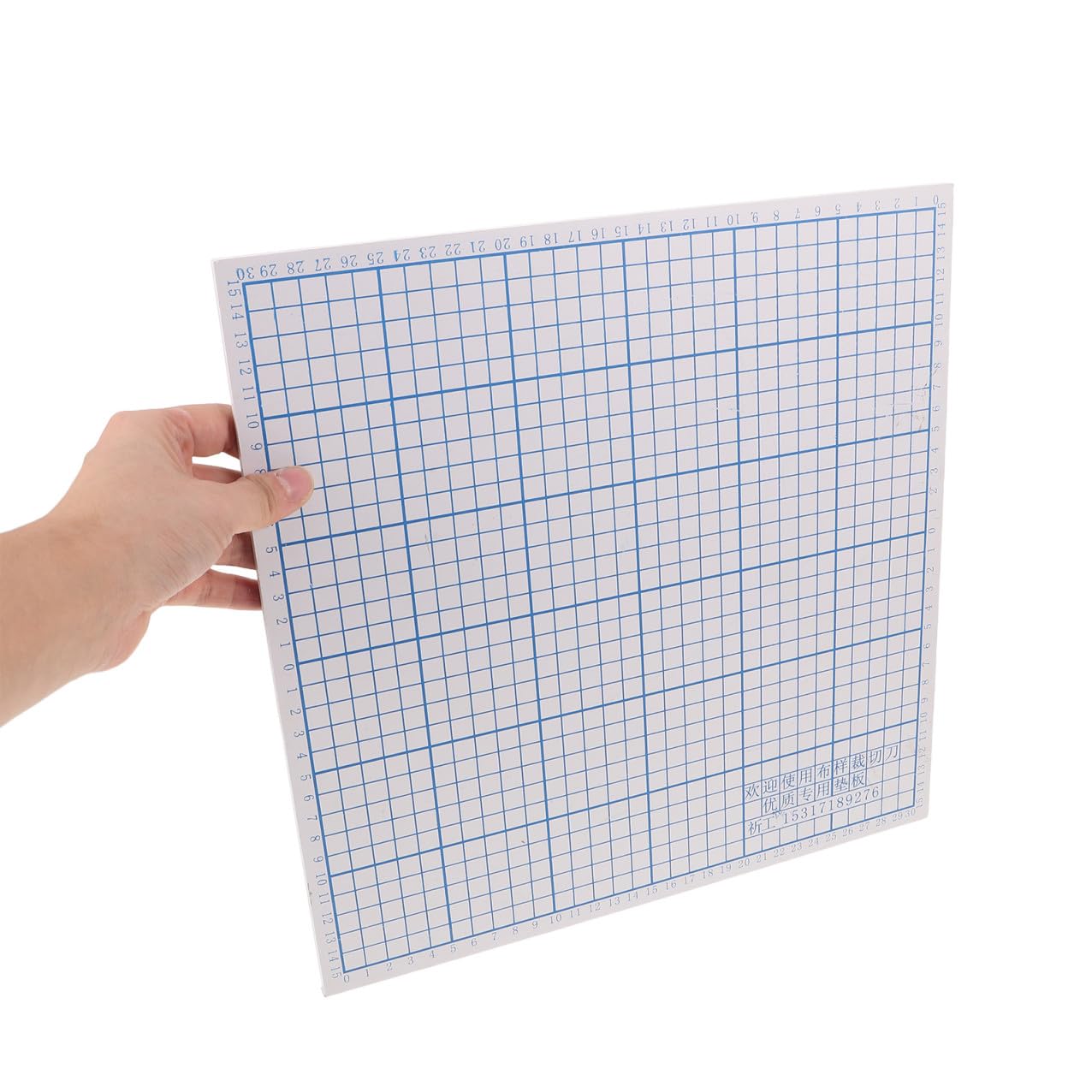 Tappetino per Taglierino in Pvc ad Alta Durezza Griglia Chiara per Cucire e Sartoria di Precisione Antiscivolo e Leggero