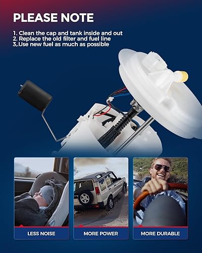 Miniatura 9 de KAX FG0387 Conjunto de módulo de bomba de combustible eléctrica con unidad de envío, apto para Bravada 2002-2004, Envoy 4.2L 2002-2004, Trailblazer