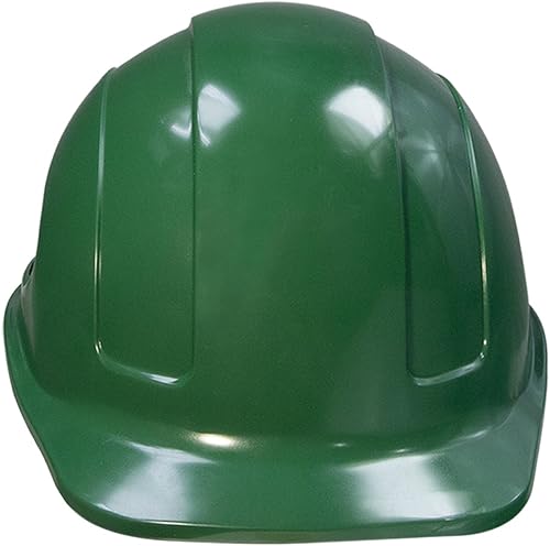 PPE by JORESTECH - Casco duro estilo gorra de polietileno de alta densidad con suspensión de trinquete ajustable para el trabajo, el hogar y
