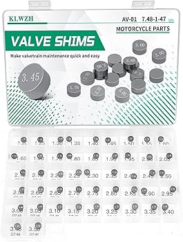 Amazon.com: KLWZH 7.48mm Adjustable Valve Shim Kit 1.20mm-3.50mm