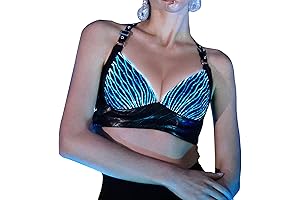 Light Up the Night with our LED Crop Tops for Rave Outfits