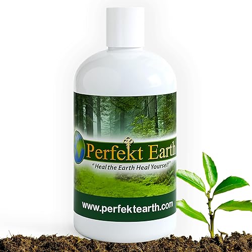 Perfekt Earth Fertilizante orgánico – Alimento para plantas de interior – Fertilizante líquido para plantas – Alimento orgánico para flores, frutas