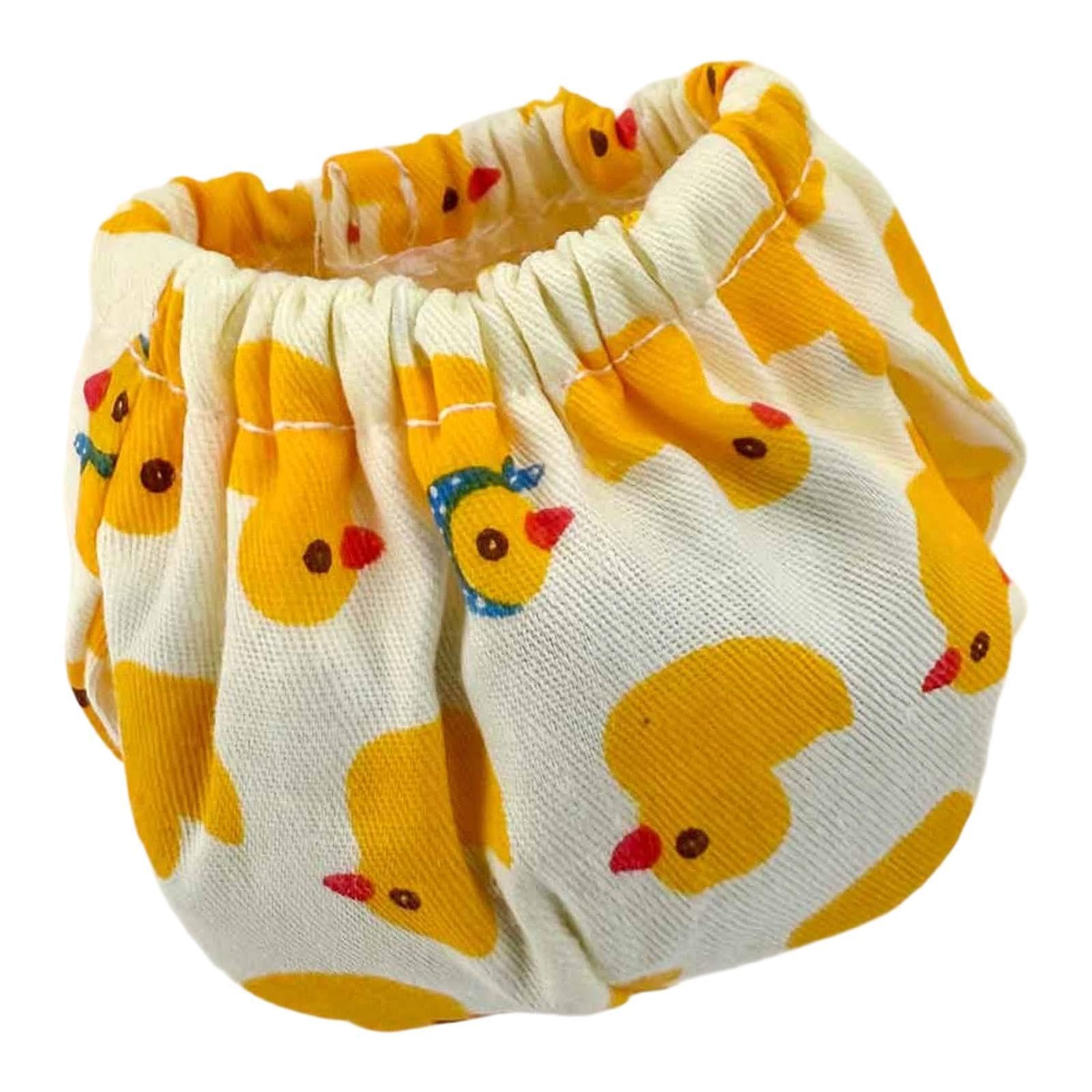 MagiDeal Small Pet Diaper Sugar Glider Squirrel Diaper Highly Absorbent No Leak Nappy Pants for Use on Pet Squirrels Hamster Traveling, Duck