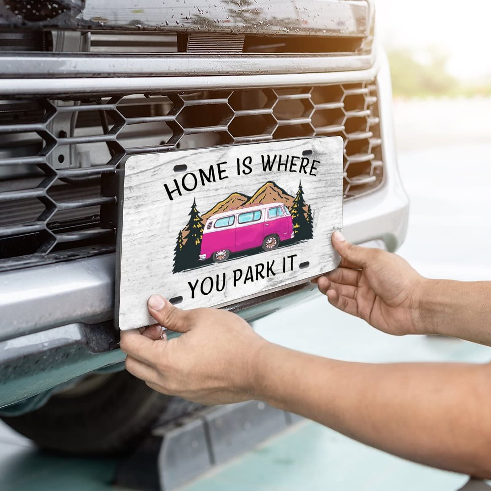 SIGNCHAT Targa in metallo con scritta Be Kind To Your Mind, divertente decorazione da parete, 20,3 x 30,5 cm