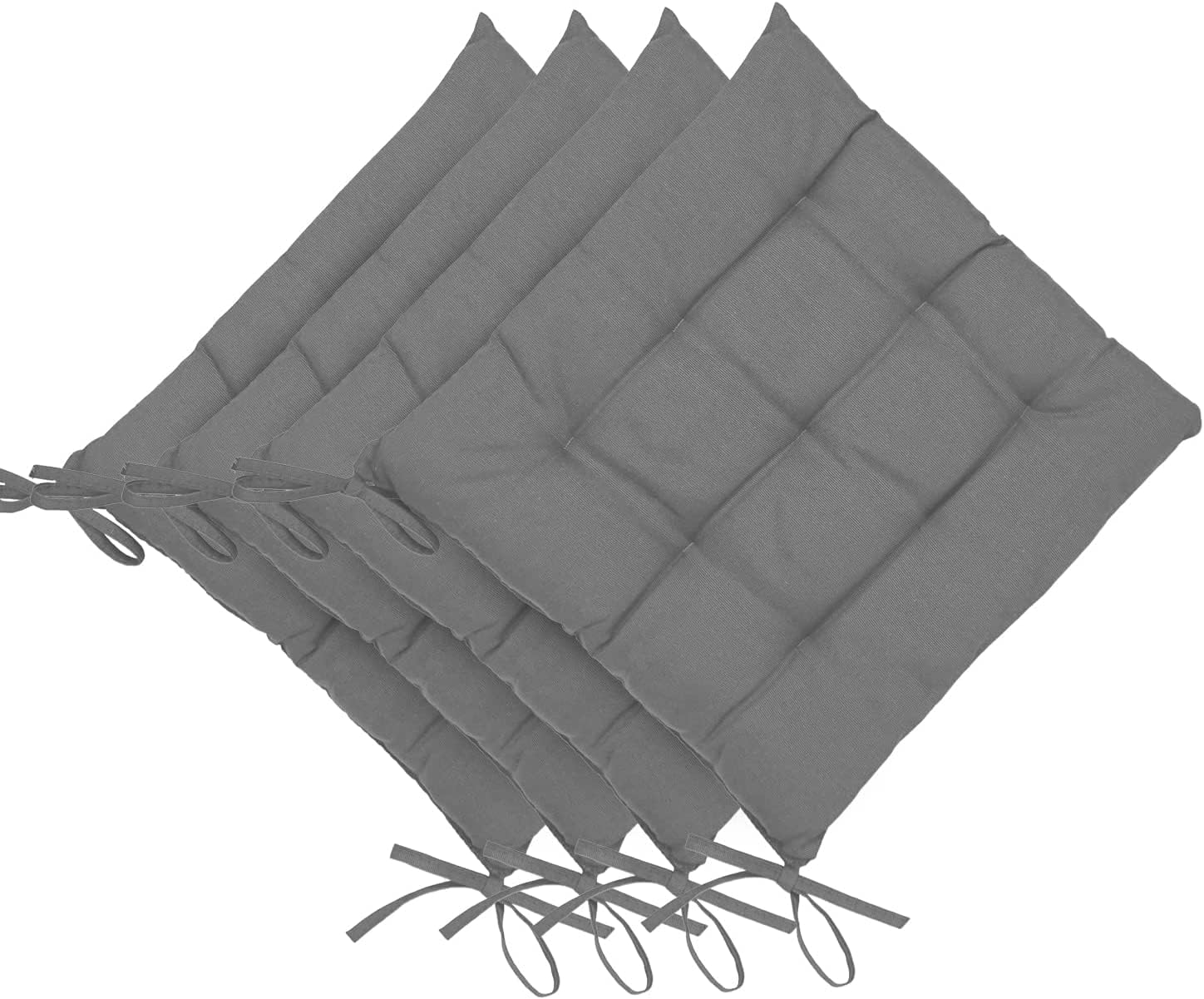 ZZZMRH Chair Cushions Pack of 6 Seat Pads for Dining Chairs, Garden