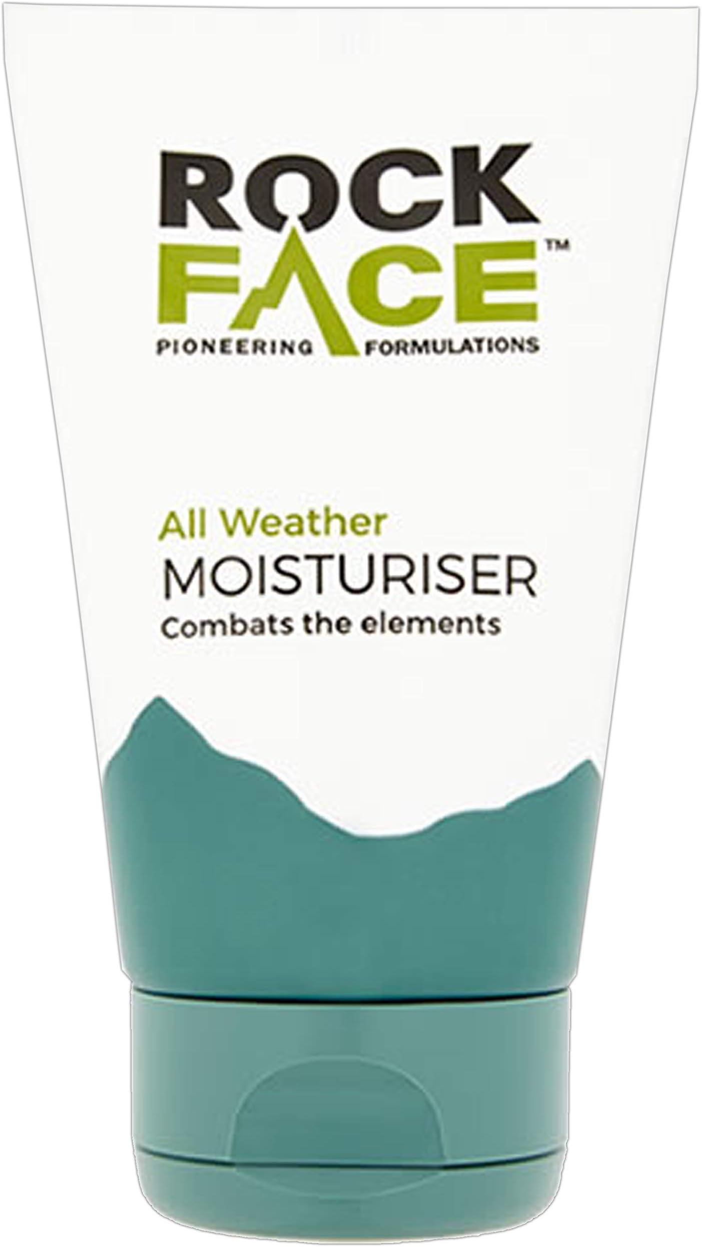 Rockface Men's All-Weather Moisturiser with Shea Butter, Guarana & UV Protection Vegan Cruelty & Paraben-Free