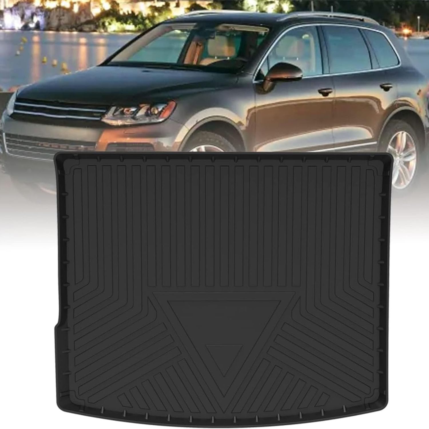 Protection coffre voiture étanche contre la saleté tapis de coffre Touareg