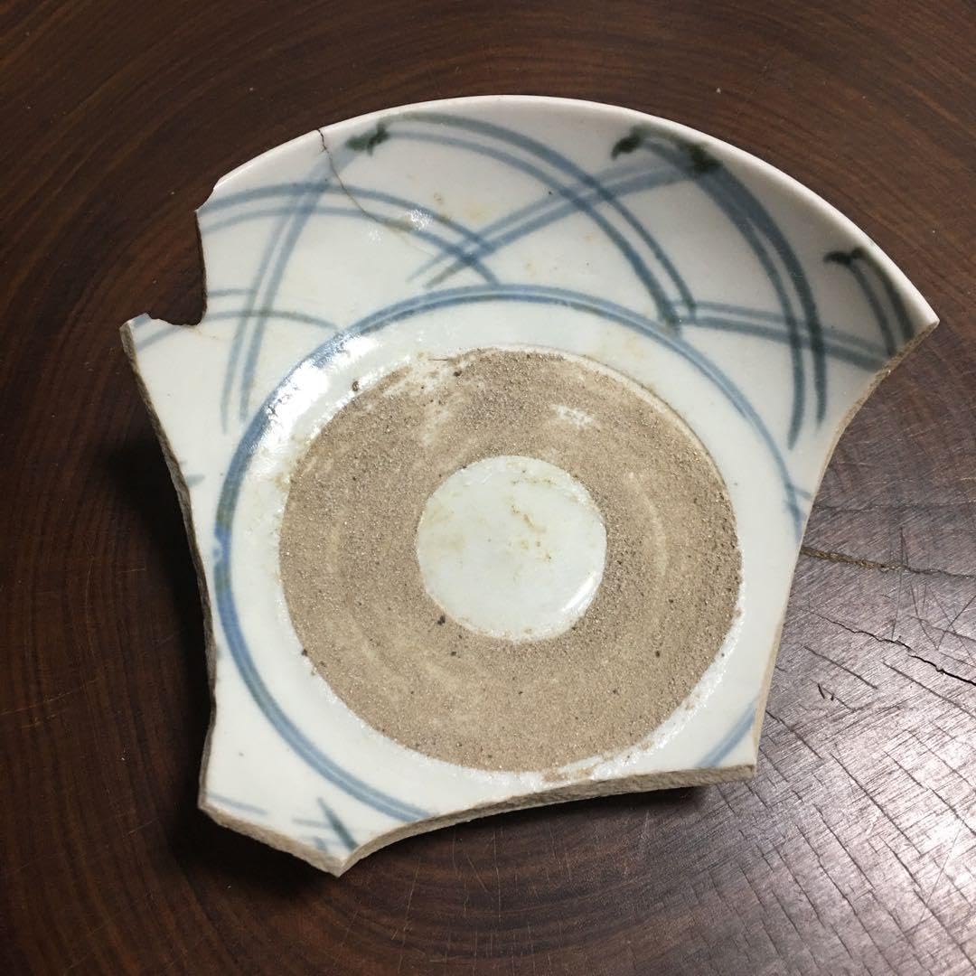 Amazon.co.jp: 古陶磁 骨董 時代物 唐津焼 陶片 陶器片 破片