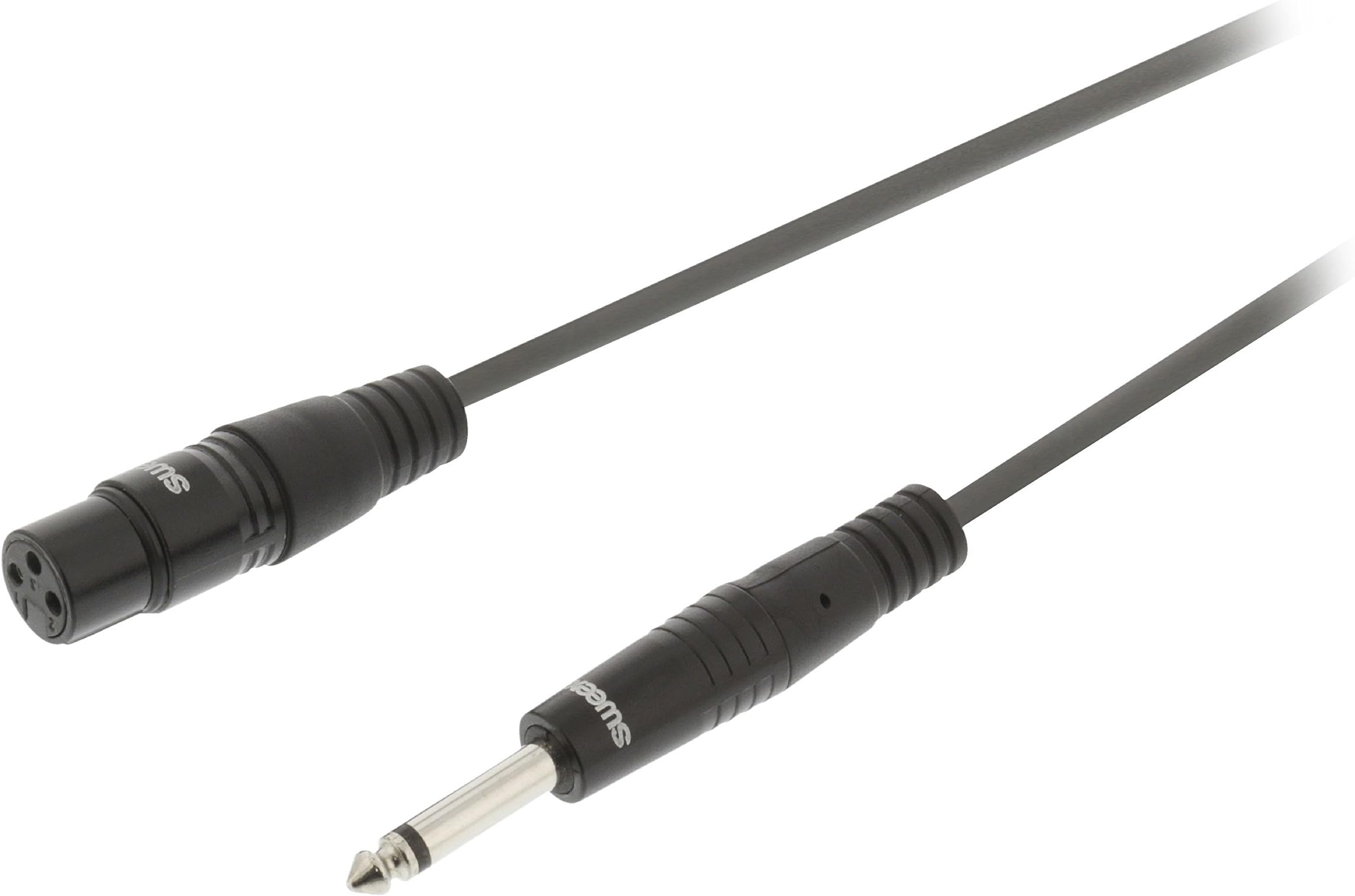 SweexSWOP15120E100 audio cable 10 m XLR (3-pin) 6.35mm Black