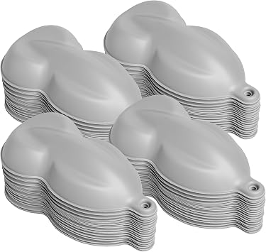 Speed Shapes 100 Primer Gray Plastic Car Models for Auto Paint Display, Wrap and Tint Sample Display | Made in USA