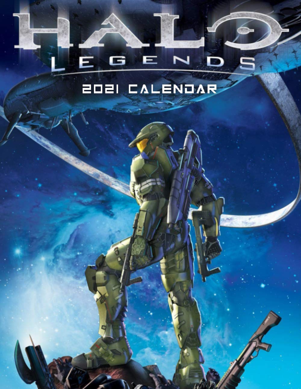 Buy Halo Legends 2021 Monthly 2021 with Halo Legends Movie, 8.5" x 11