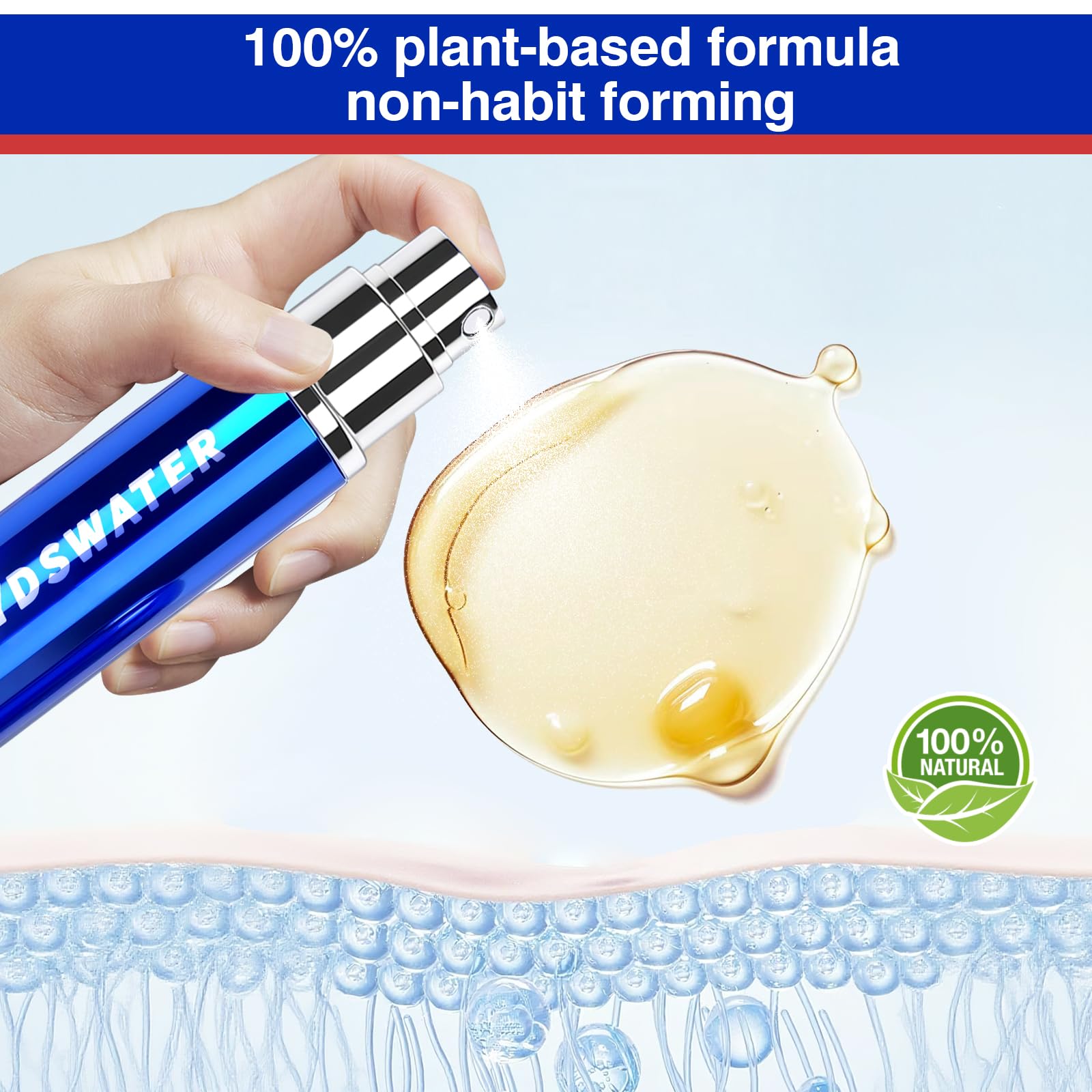 Spray Retardante Eyaculación Hombre - Aumenta la Duración, Control Eyaculación Precoz - Sensibilidad Reducida, Efecto Prolongado - 6ml (Uso Externo, Experiencia Natural)