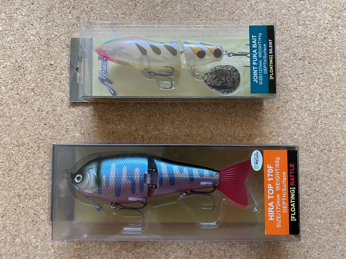 HIRA TOP 140F & JOINT FUKA BAIT セット 新品未使用】ノリーズ