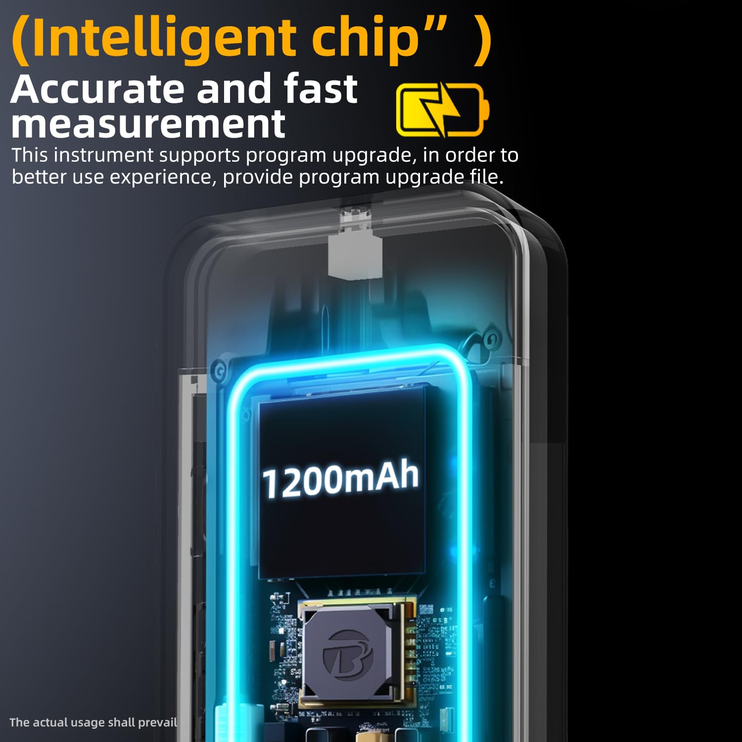 BSIDE OT5 Handheld Oszilloskop 50MHz Bandbreite Digitale Oszilloskope 3.2'' TFT Display Tragbares Oszilloskope Automotive Oszilloskop 200MSa/s Abtastrate Trigger Funktion Auto/Nomal/Single
