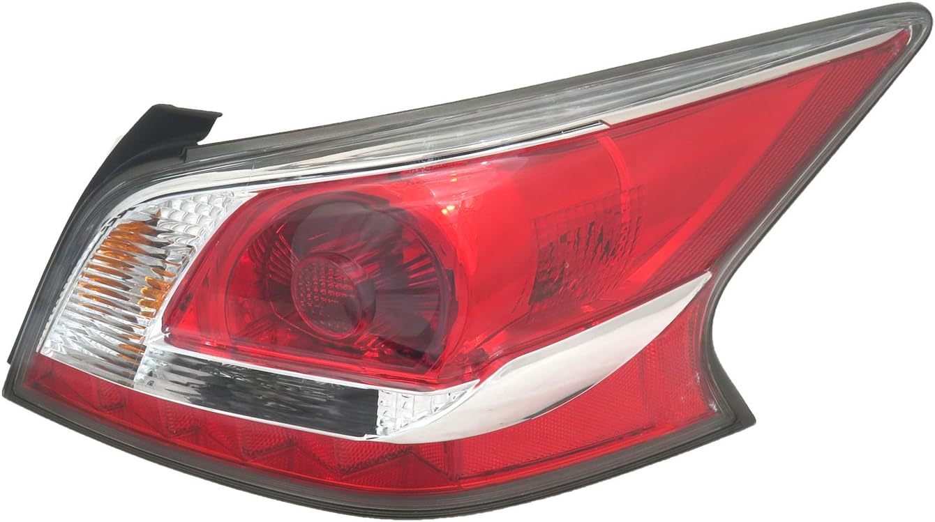 TYC Right Tail Light Assembly Compatible with 2014-2015 Nissan Altima