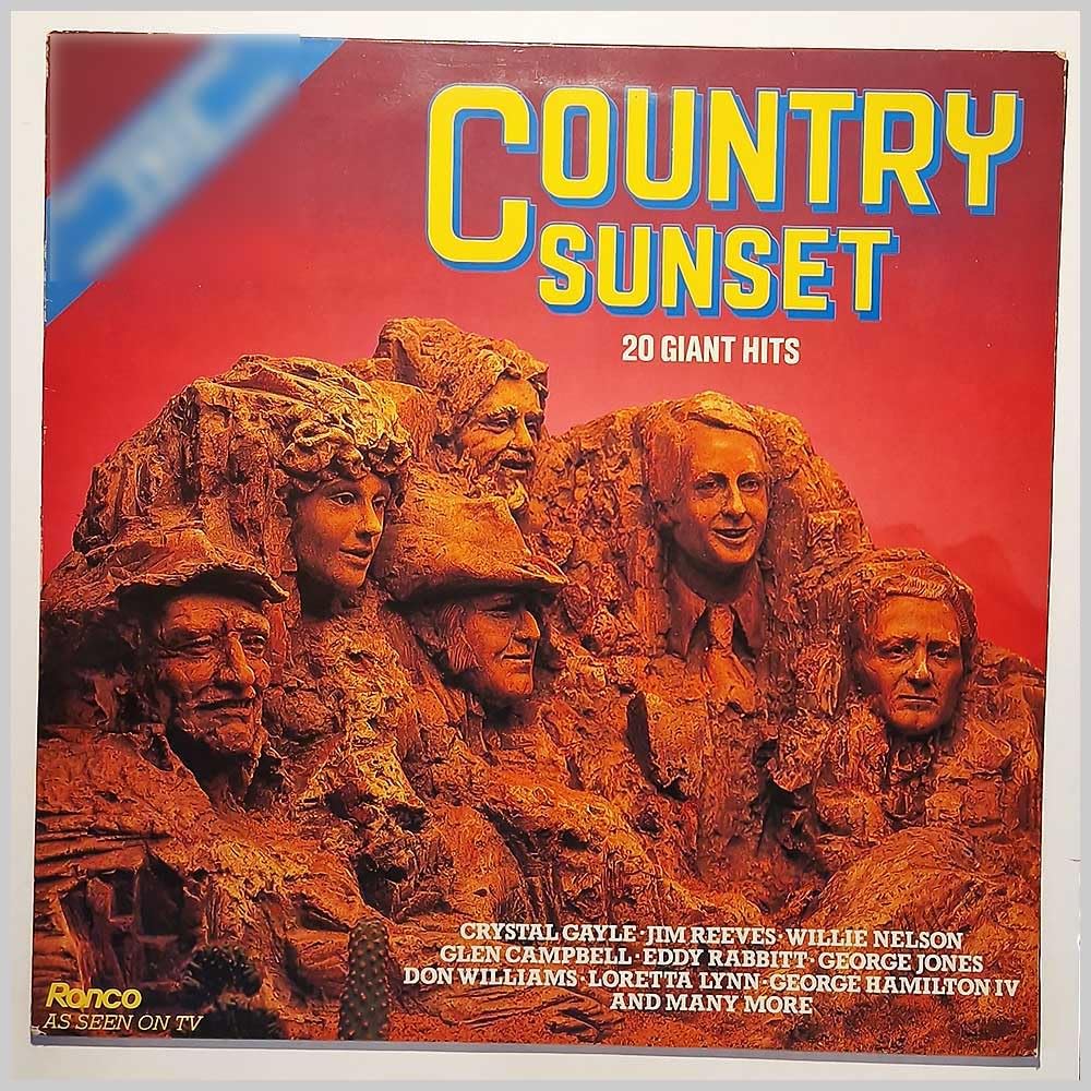 Various - Country Sunset - Ronco - RTL 2059B