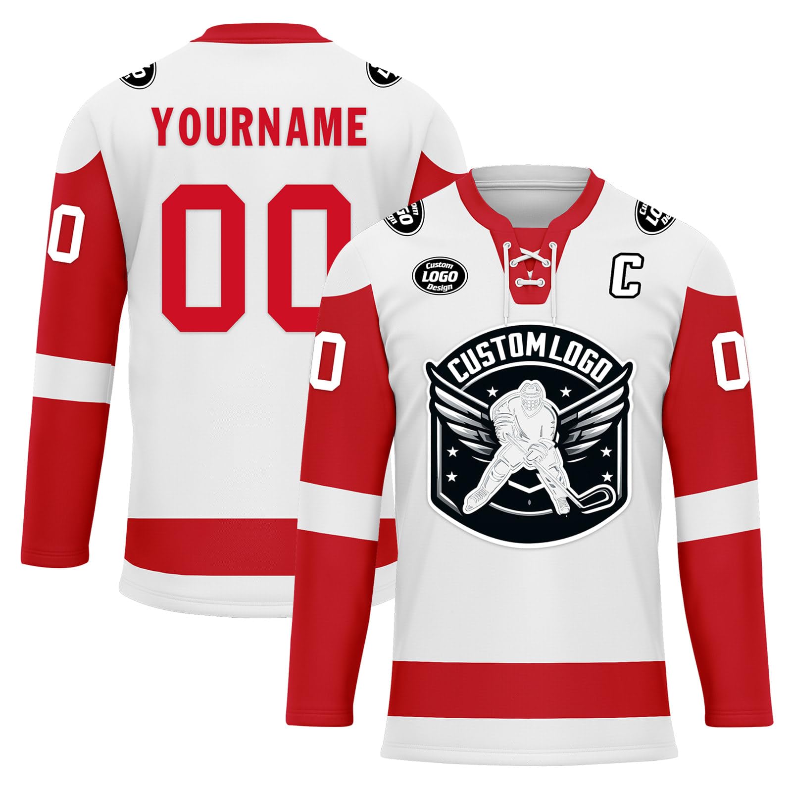 Custom Ice &amp; Field Hockey Jersey for Men Women Youth, Personalized Practice Training Team Uniform Sports Outfit