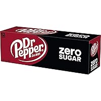 Vista 12 de Dr Pepper Soda cero azúcar, latas de 12 onzas líquidas, paquete de 12