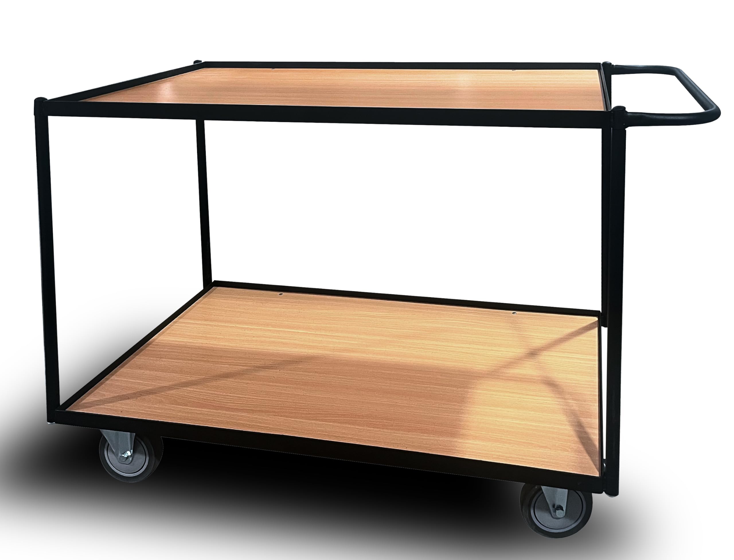 Mobilny wózek platformowy 99×60 cm H102 cm – wózek transportowy do garażu, warsztatu, domu i piwnicy