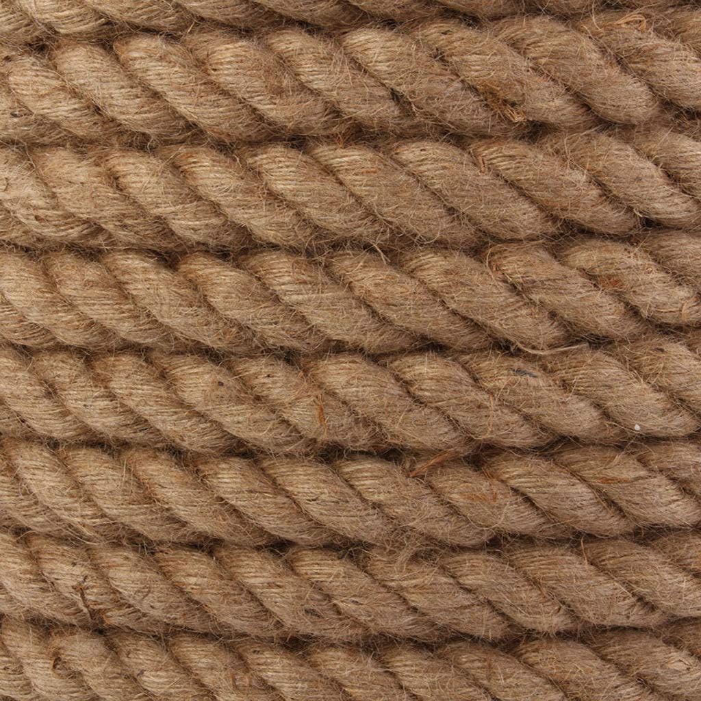 Spago di canapa naturale, 35 mm/40 mm, 5 10 m, corda di iuta per la sicurezza esterna, rustica, artigianato di campagna, accessori fatti a mano, decorazione nordica per la casa e graffi per gatti (35