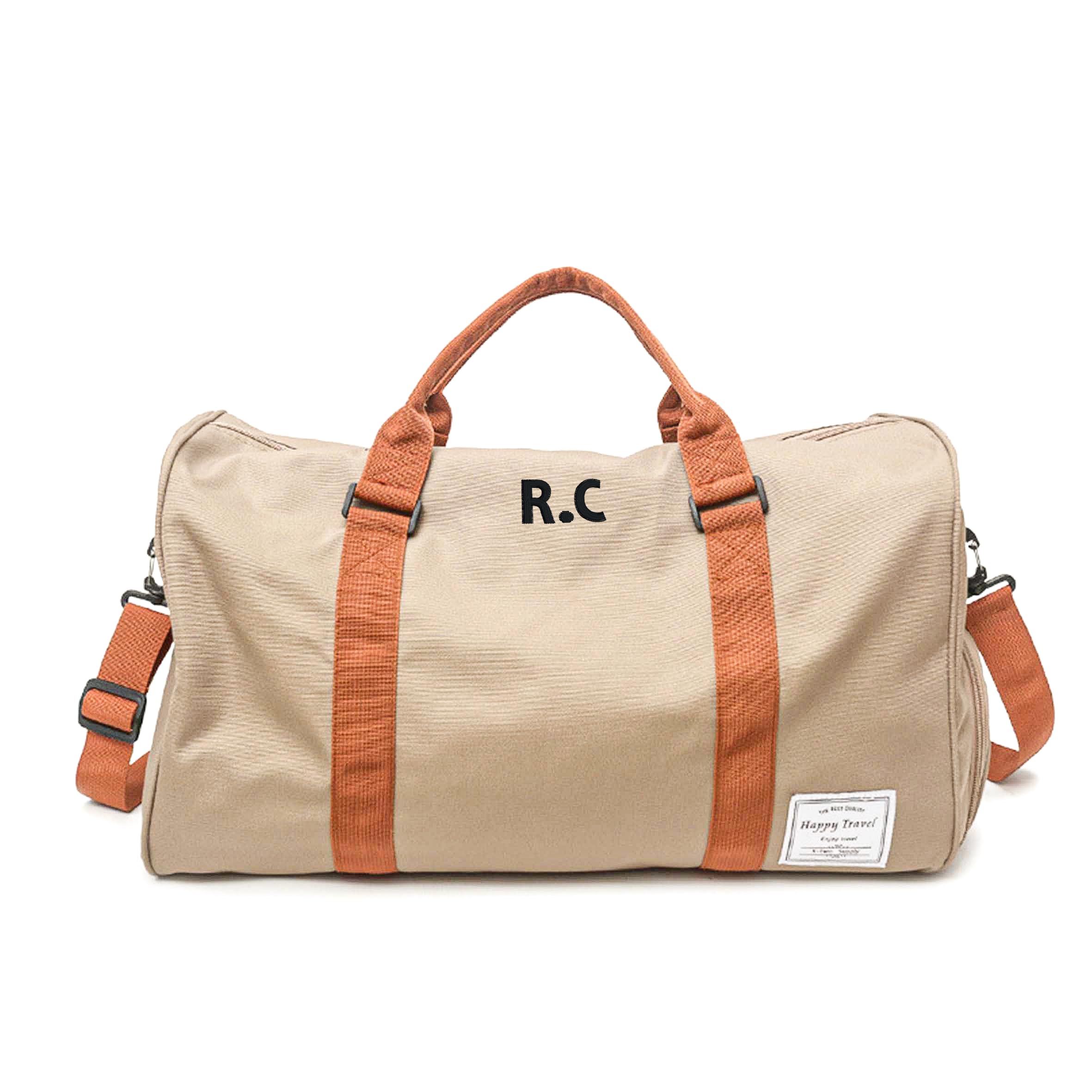 Personalized Travel Duffel Bags - Gym Tote & Overnight Bags - Shoulder Weekender & Overnight Bag