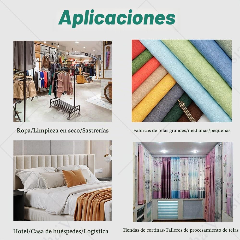 Plancha Vapor Industrial con Caldera,Planchado Profesional con Vapor Y Temperatura Ajustables,Depósito Agua 2 L,Ideal para Tiendas De Ropa Y Limpieza En Seco
