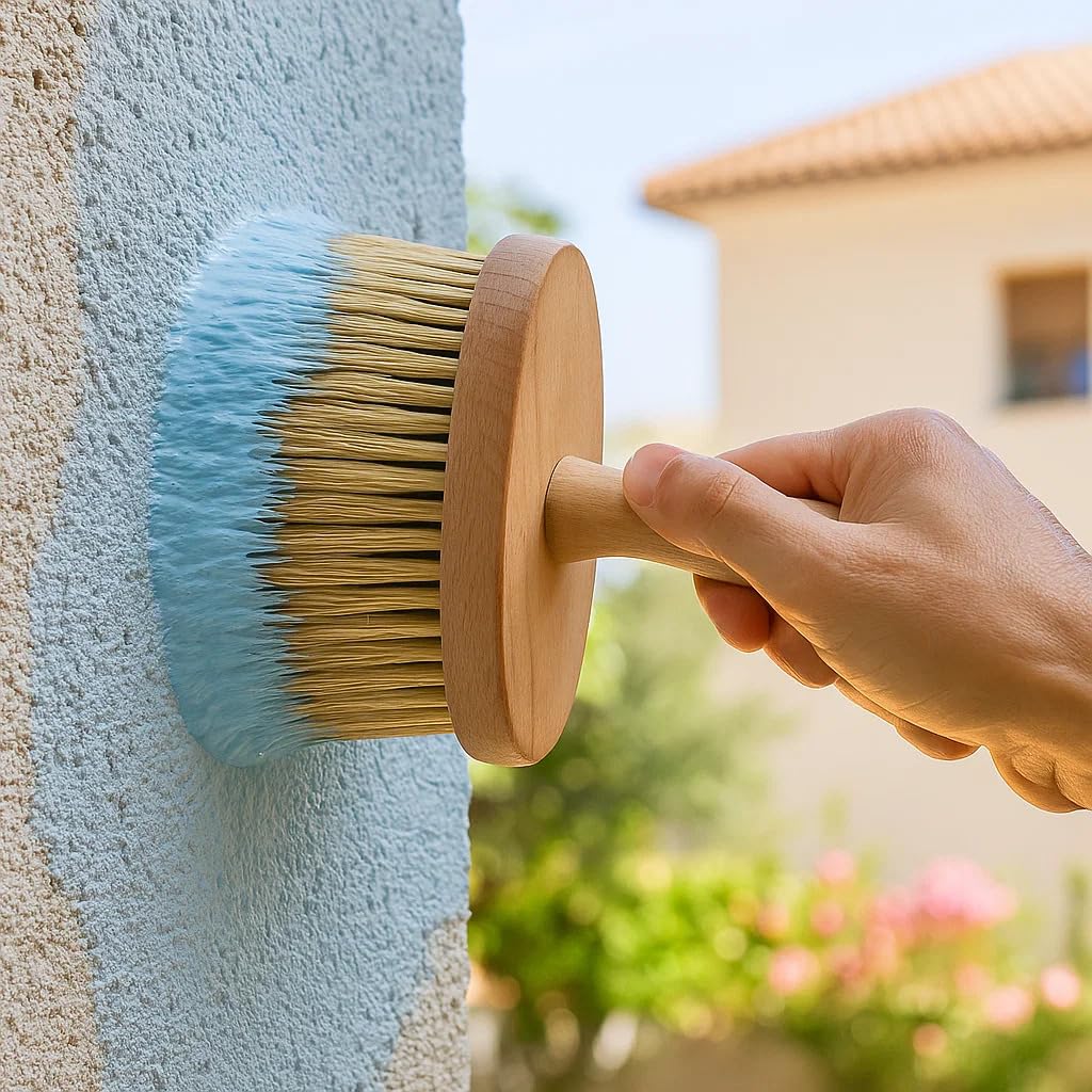 Maxstore Brosse ovale pour façades 13 x 6 cm