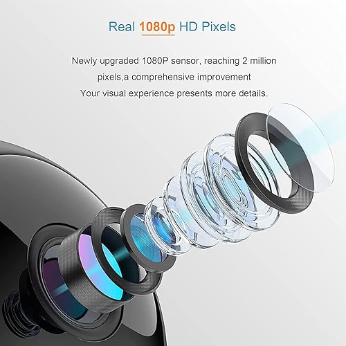 Miniatura 3 de Mini cámara espía 1080P Cámara oculta WiFi Cámara oculta portátil pequeña HD Nanny Cam con visión nocturna y detección de movimiento, acceso remoto