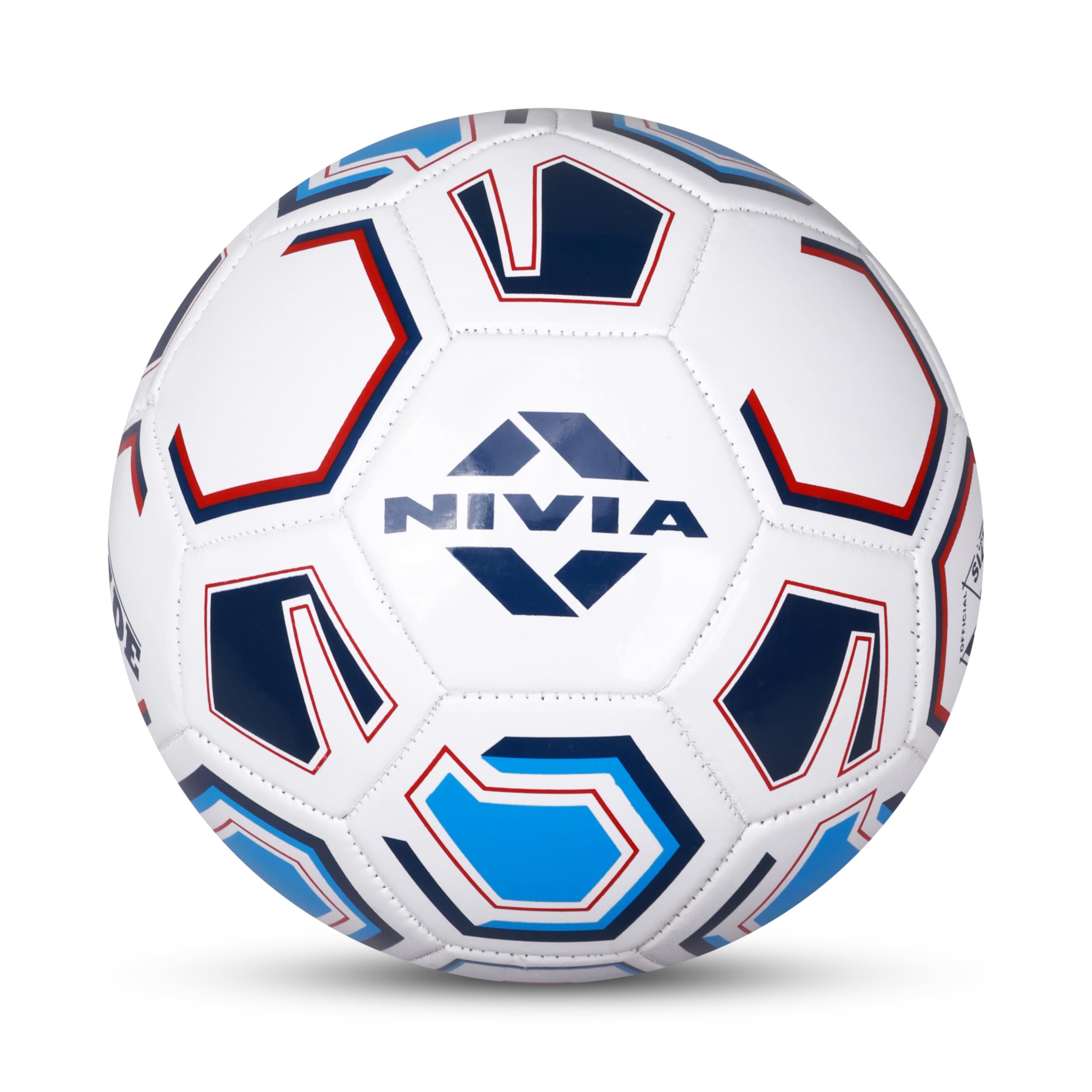 Nivia Blade Machine Stitched Football, 32 Panels, PVC, for Training and Recreational, Soccer Ball, Suitable for Hard Ground Without Grass, Wet & Grassy Ground-image-47