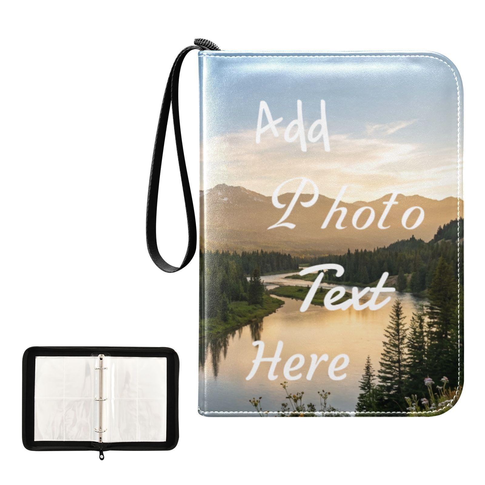 personalized sports card binder Amazon.com: Custom Your Photo Card Binder 400 Pockets Personalized Trading Card Storage Binder Album with Sleeves Zipper Card Collection Holder Folder for Game Cards Sport Cards Sleeved Cards : Toys & Games