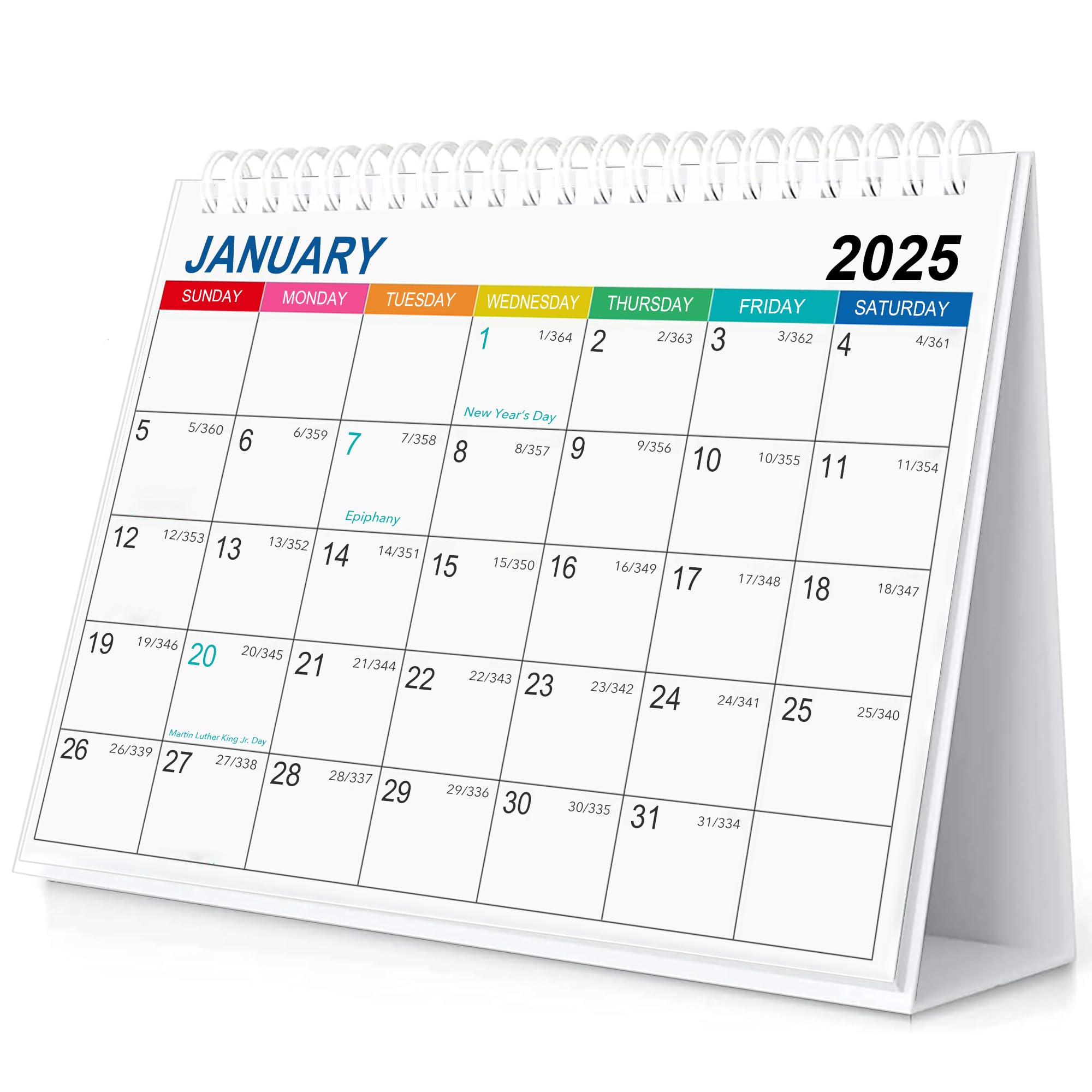 Calendrier De Bureau Labrador Chocolat 2026-2027 – Format A5 Rabat – Papier Épais 240g – Photos Adorables