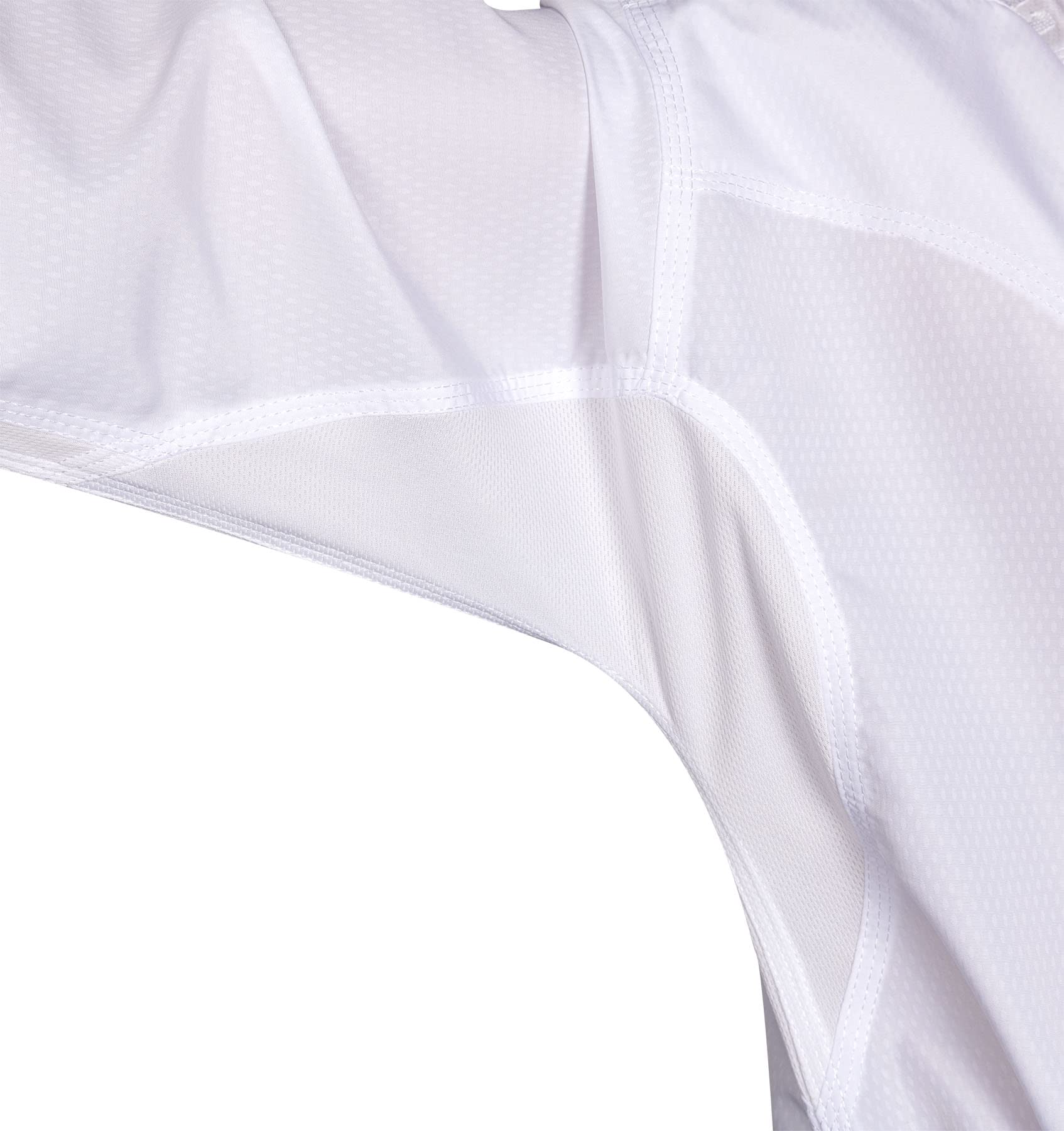 Hayashi Karate-Gi Premium Kumite – Ultraleichter Karateanzug Damen & Herren – WKF Approved Kumite Gi – Funktionale 100% Polyester-Faser – Weißer Karategi für Wettkampf & Training