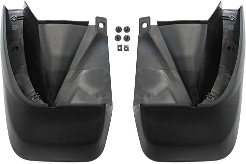 2003-2005 compatible con Honda Pilot Barro Flaps Protector Splash Protector trasero moldeado par 2 piezas