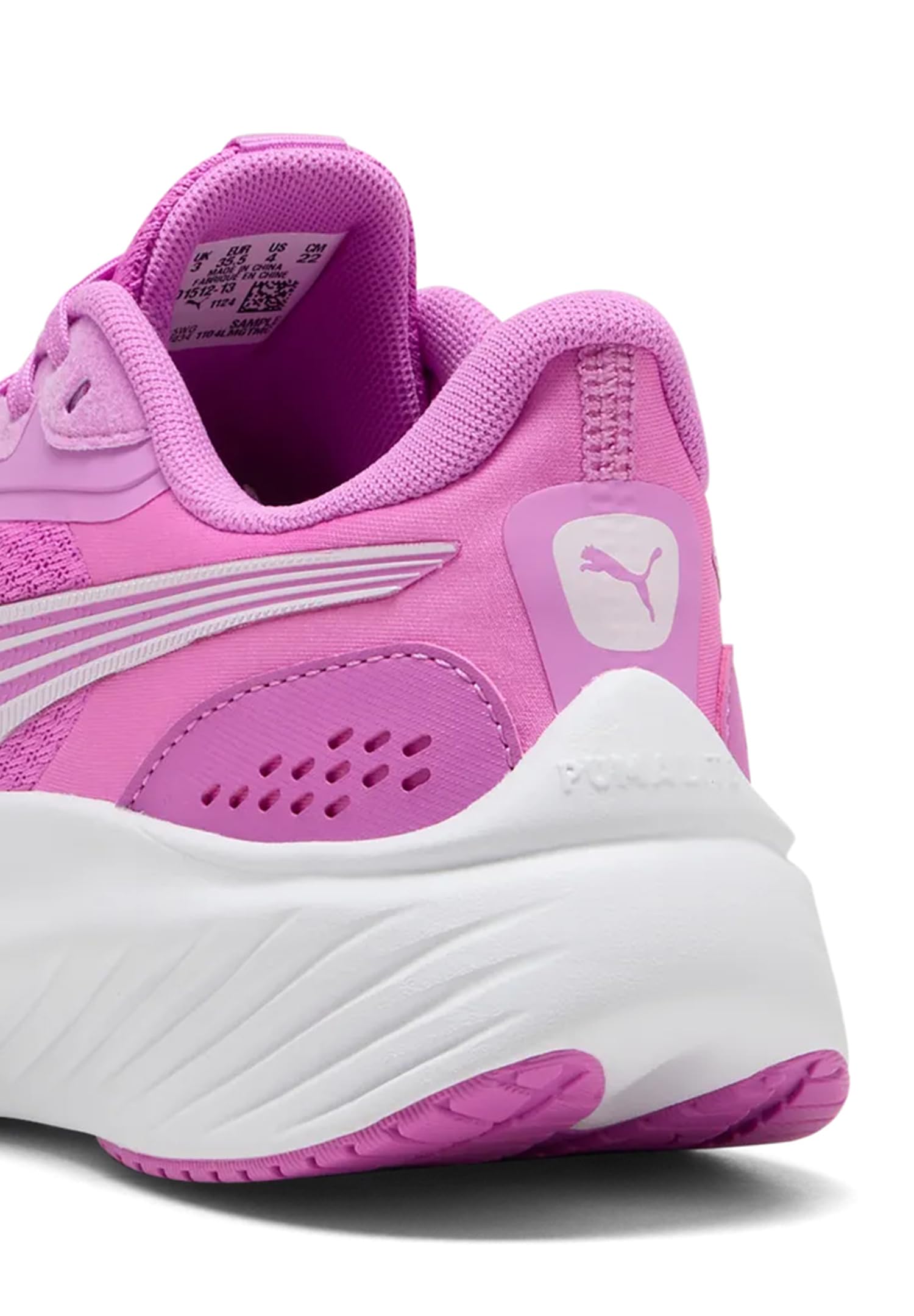 PUMA Pounce LITE AC+ PS Sneaker, Electric Orchid White, 1,5 UK Child, Elektryczna orchidea PUMA biała, 34 EU