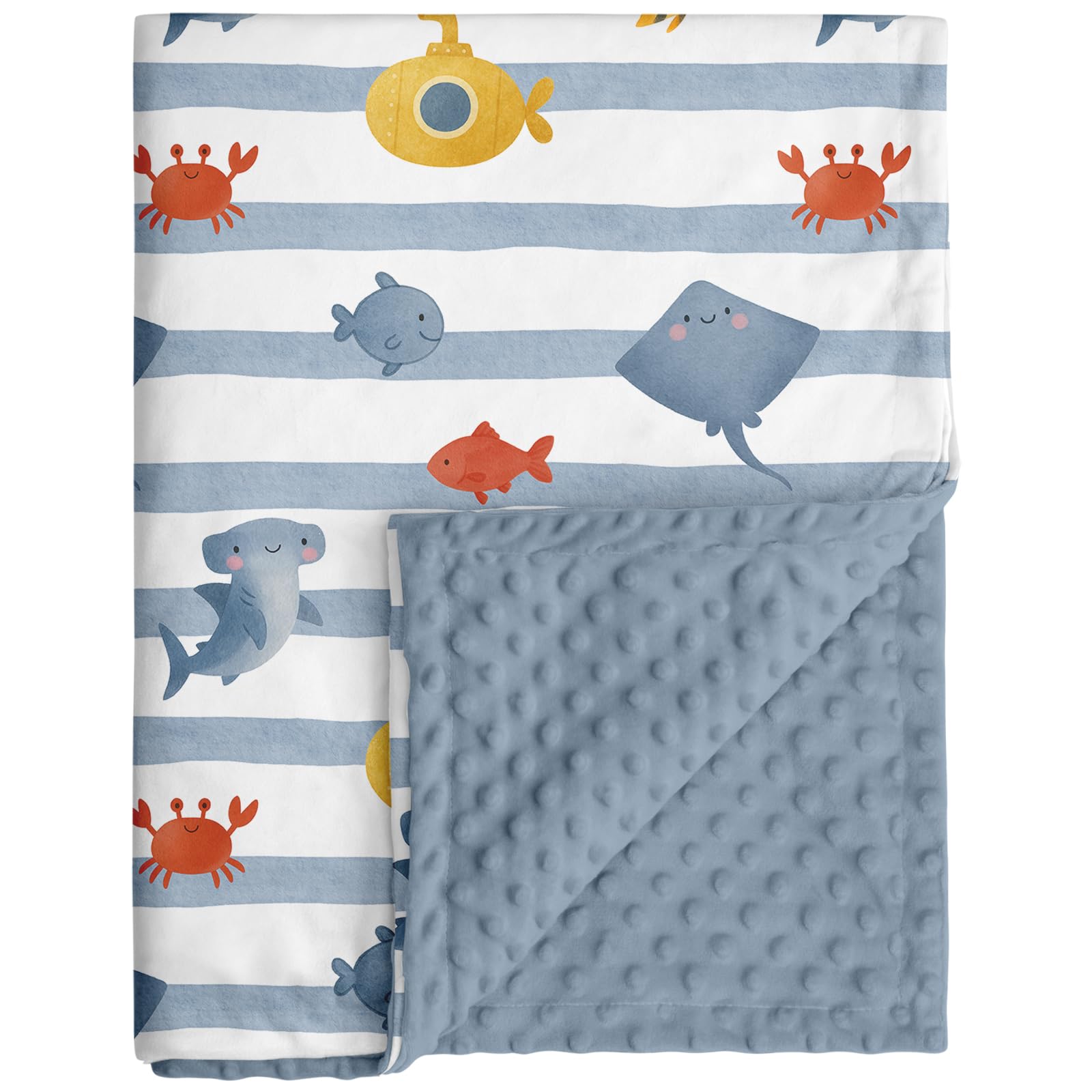 Fleece Baby Blankets for Girls &amp; Boys, Infant Toddler Blanket
