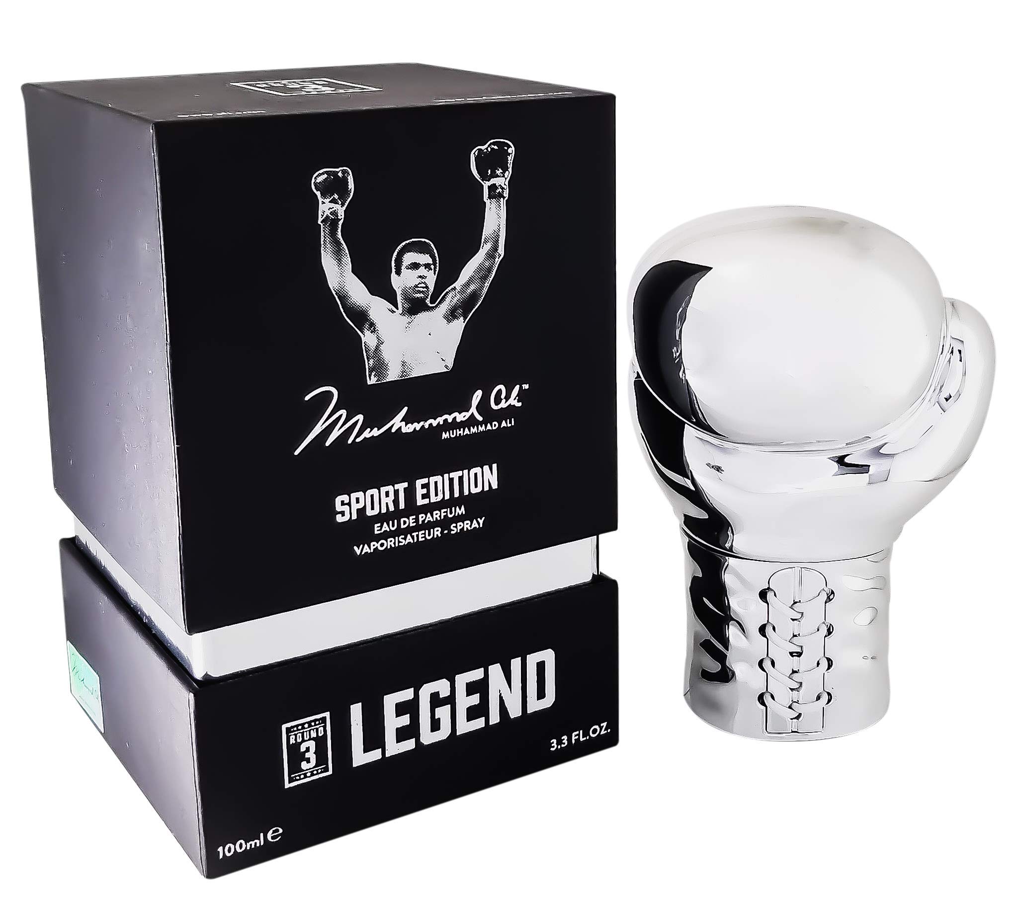 Muhammad Ali Round 3 Legend Collection Cologne 3.3 oz Exclusive