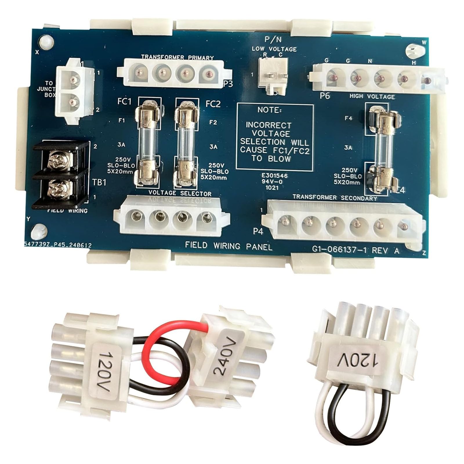 Msioytog Wiring Panel Replacement Set for General H Series Pool Heaters H150 to H500 Low Heater Panel Set