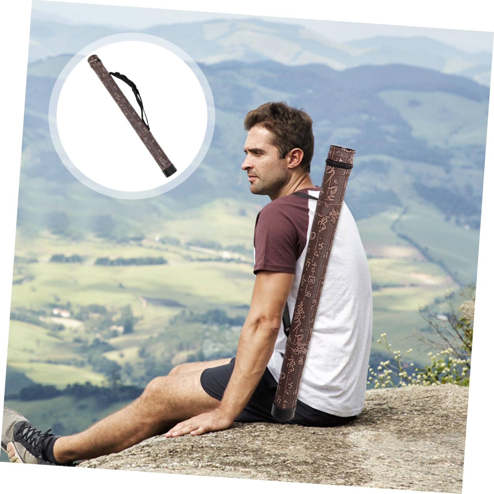 Holibanna Box Box Portable Vertical Flute Case Double Design for Lightweight Travel Flute Bag Durable Material