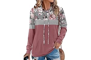 Comfy Floral Hoodie
