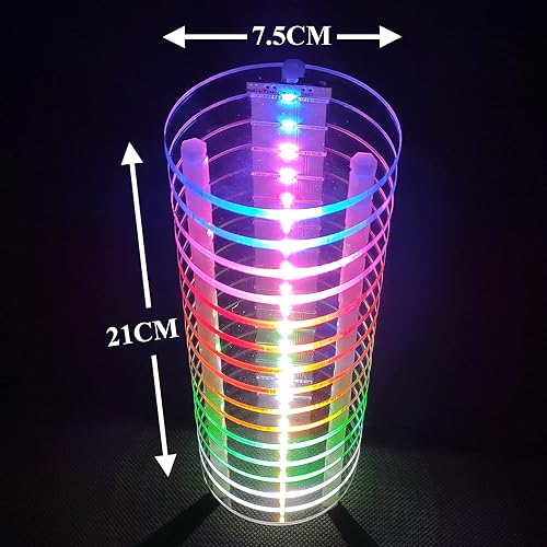 Miniatura 2 de Kits electrónicos de luz de audio LED DIY (PP16LED-ROUND)