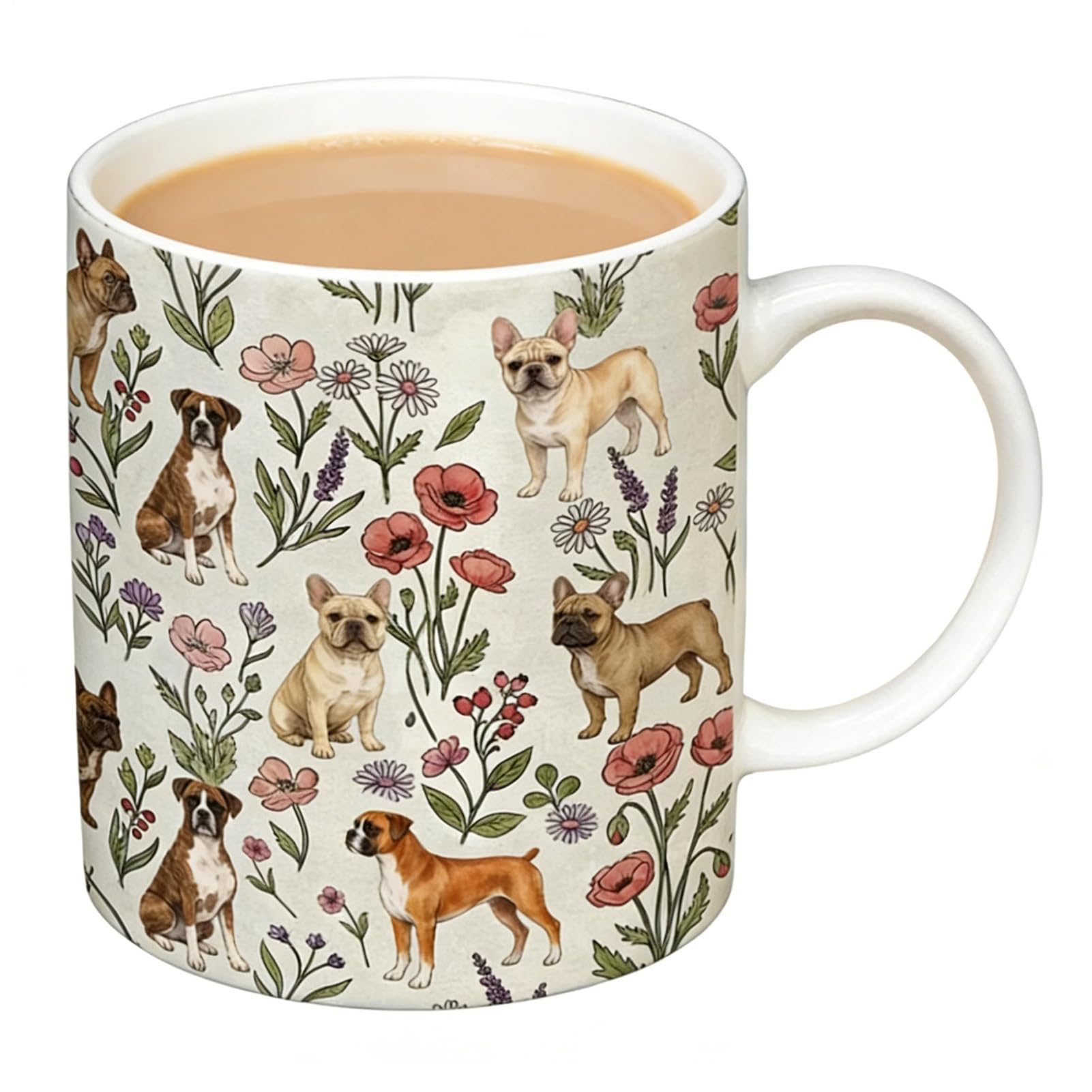 Taza de cerámica multifuncional para jugo, café con leche y cerveza para regalar a padres