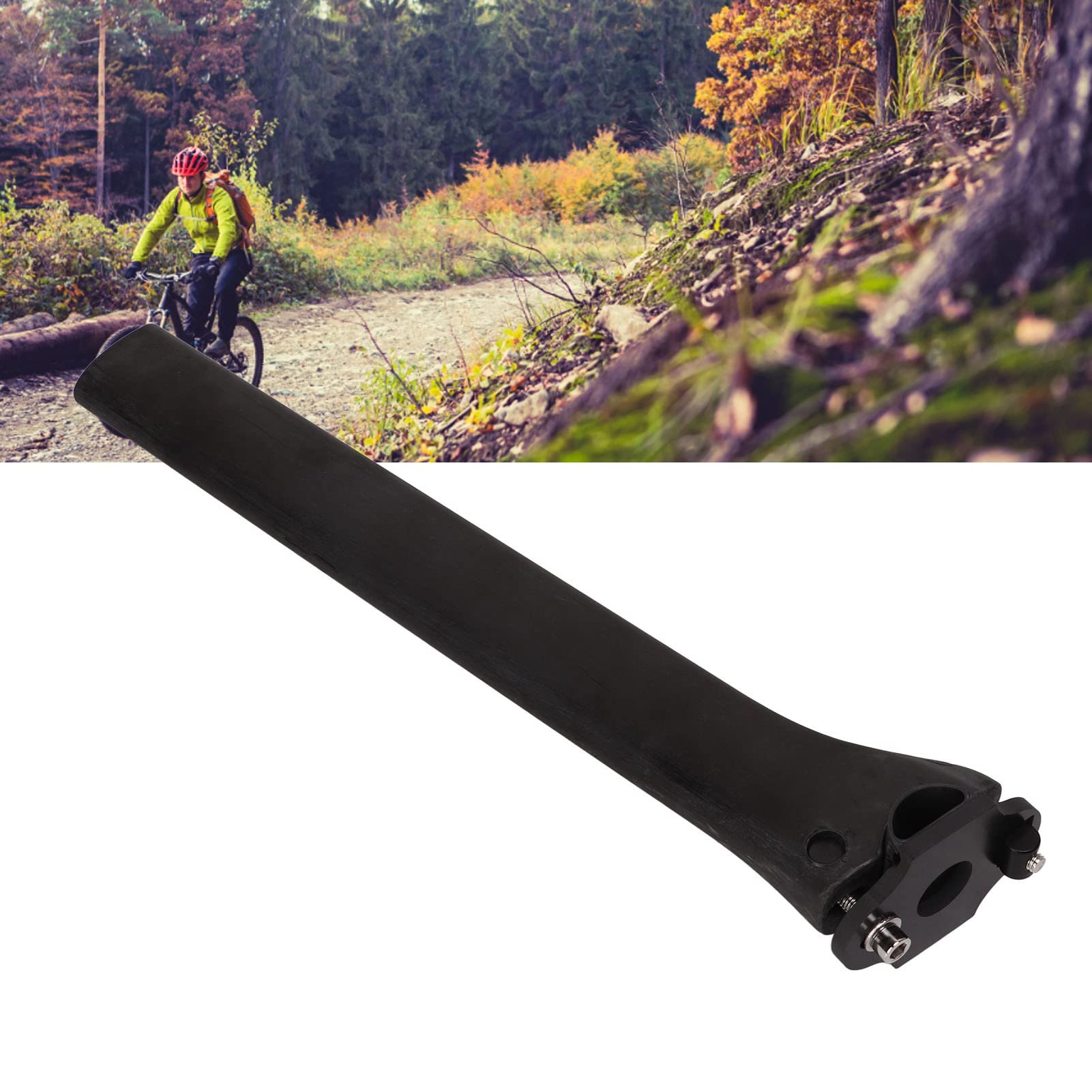 340mm Carbon Fiber sztyca siodełka do sztycy siodła F10 F12 Ultralekka z włókna węglowego do roweru górskiego szosowego