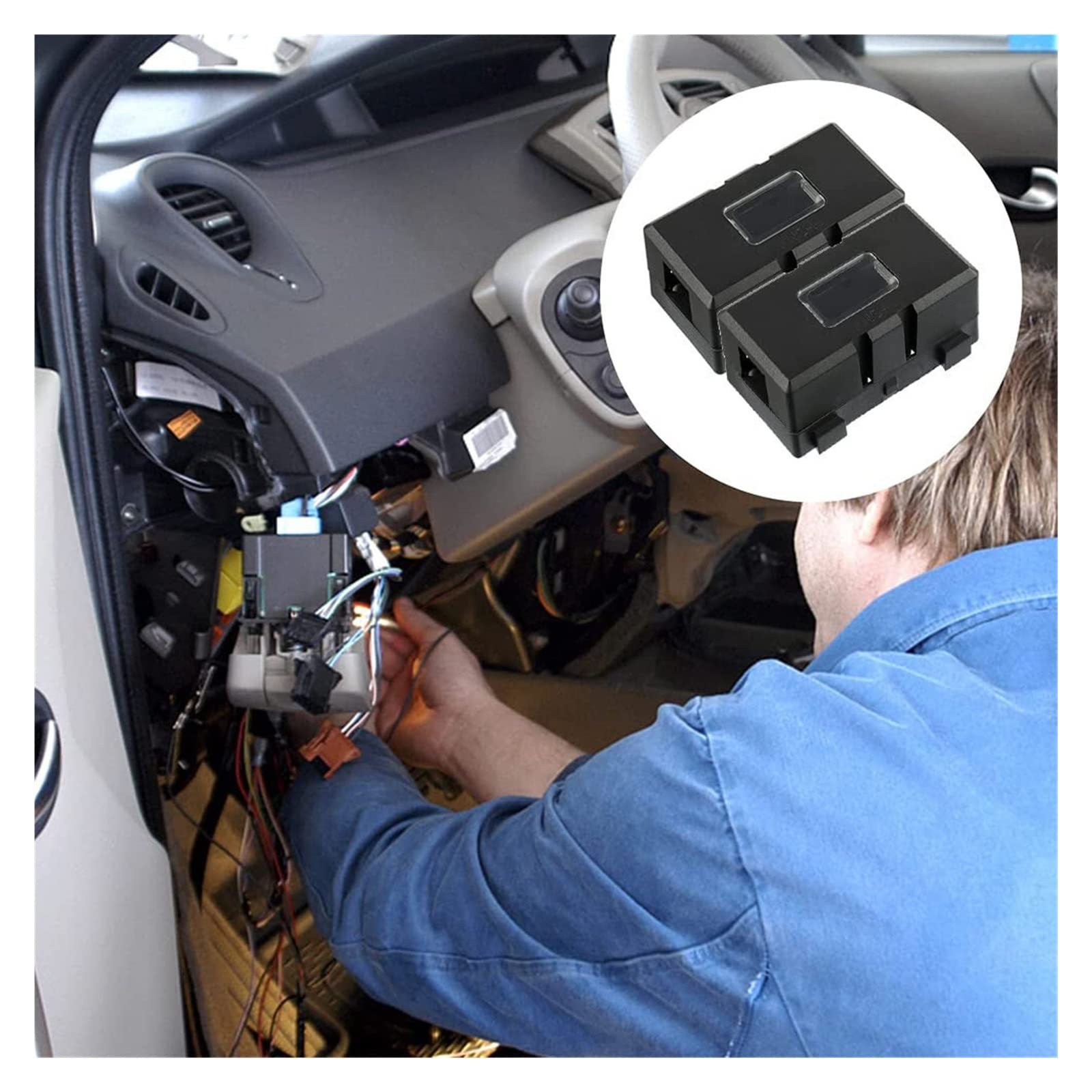 Portafusibles for Coche ANS 4 Piezas ANS-H Fusible o Fusible de Barra Portafusibles for Coche Seguro (Size : 100A)
