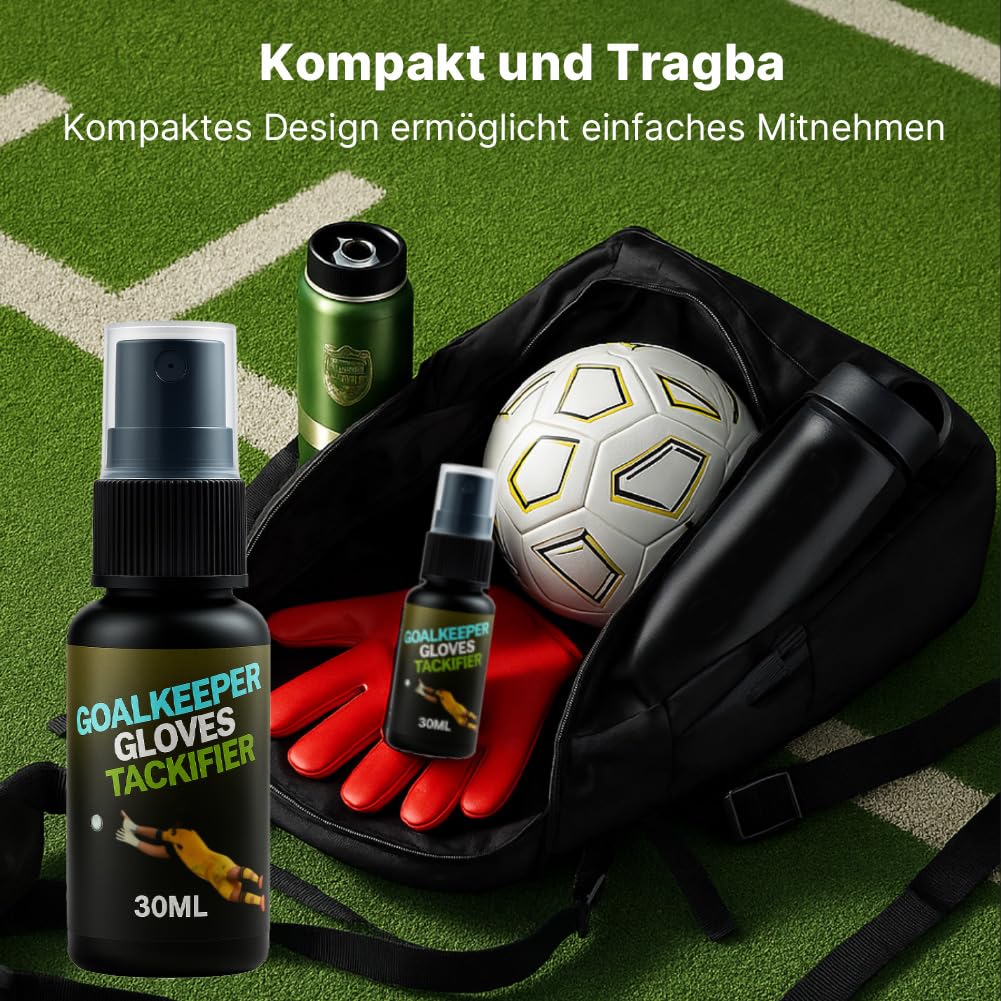 Rękawice bramkarskie Grip Spray, Goalkeeper Gloves Grip Spray do rękawiczek, spray do rękawic piłkarskich