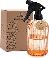 Vista 15 de OFFIDIX Botella rociadora de vidrio, rociador de plantas, regadera a presión, botella de pulverización de agua con boquilla ajustable, botellas